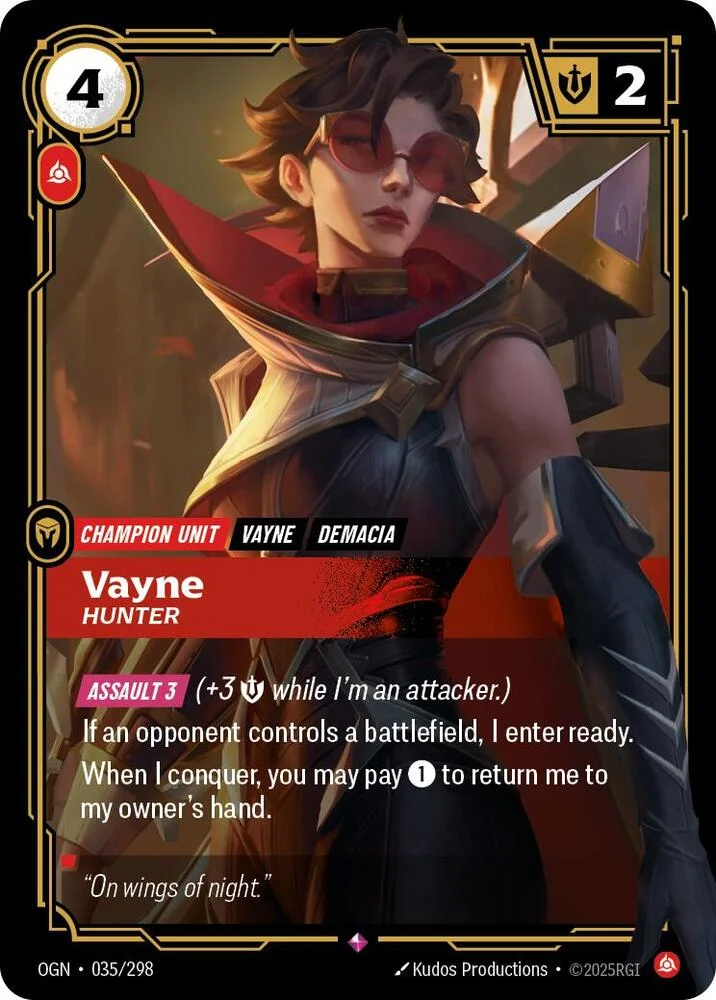 Vayne Hunter 「035/298」「EN」