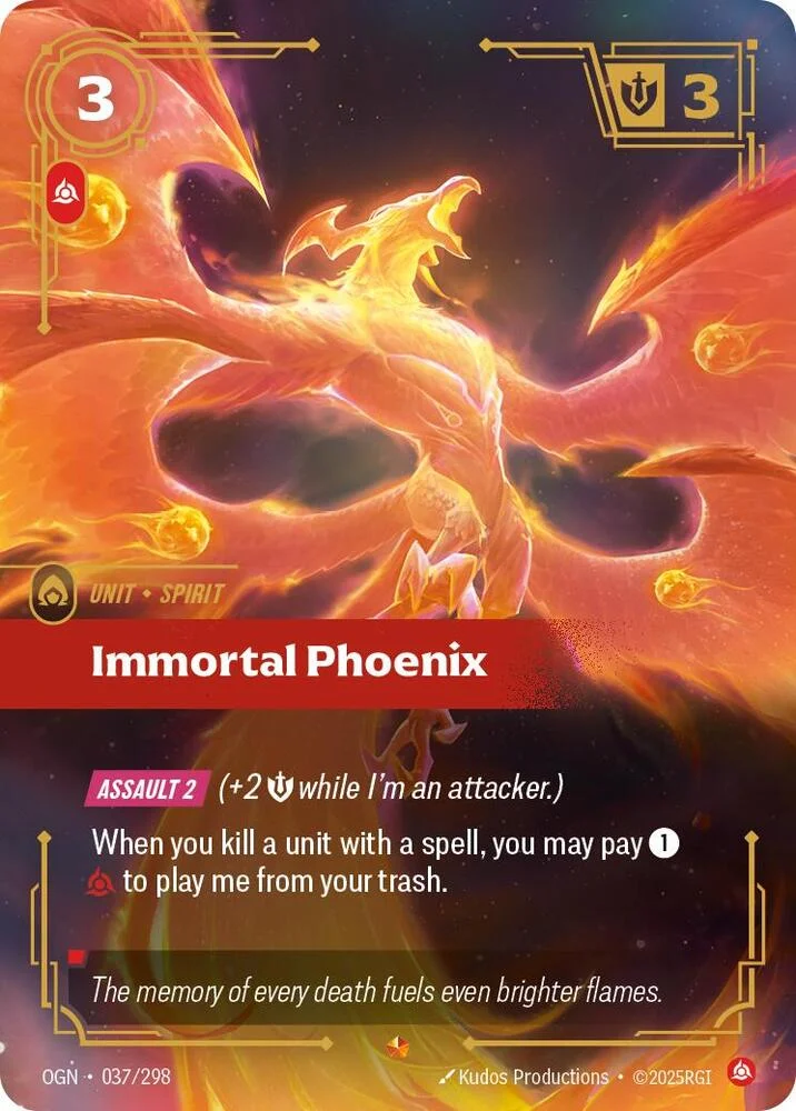 Immortal Phoenix 「037/298」「EN」