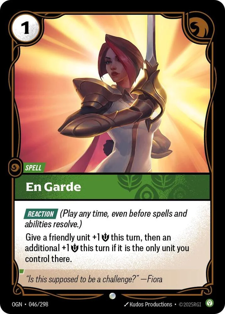En Garde 「046/298」「EN」