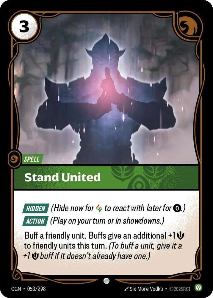 Stand United 「053/298」「EN」
