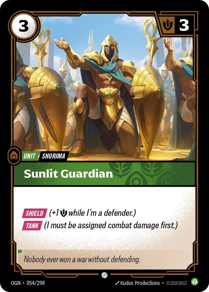 Sunlit Guardian 「054/298」「EN」
