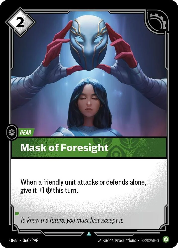 Mask of Foresight 「060/298」「EN」