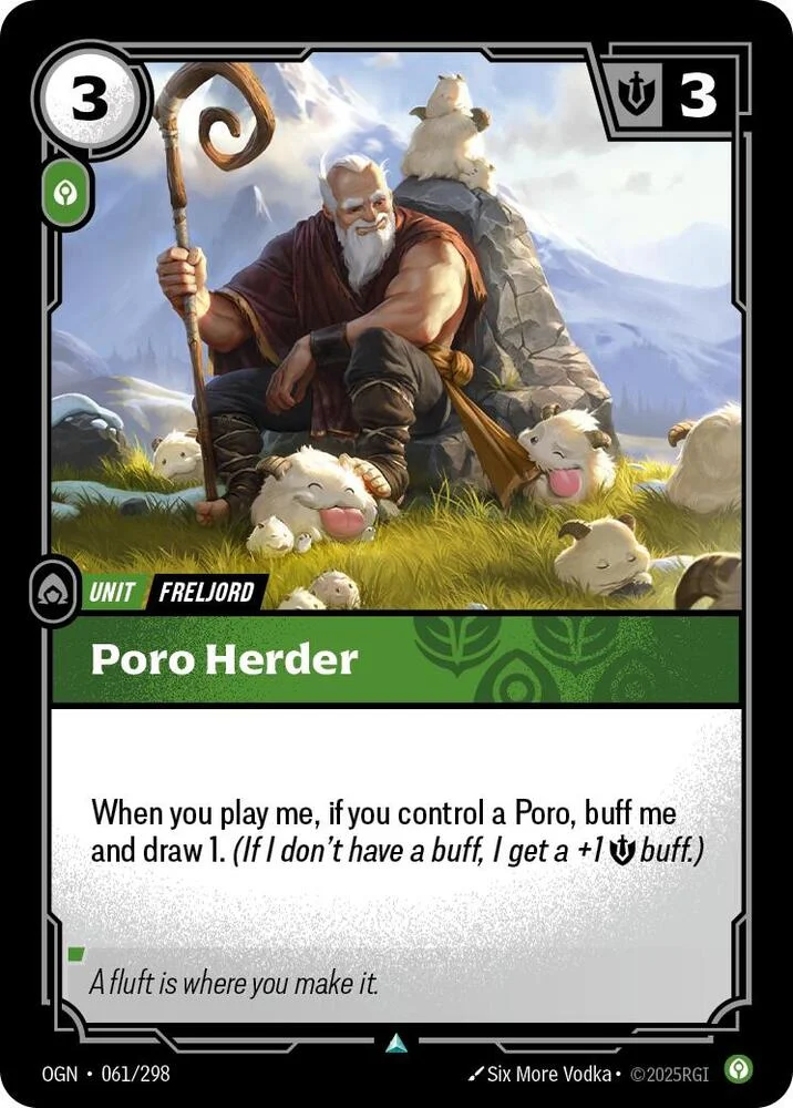 Poro Herder 「061/298」「EN」