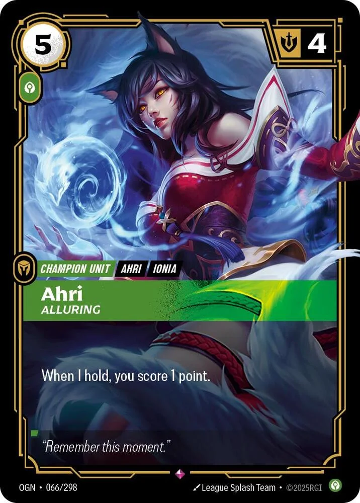 Ahri Alluring 「066/298」「EN」