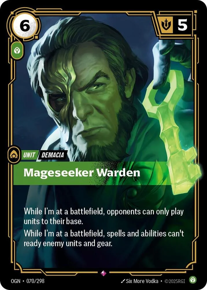 Mageseeker Warden 「070/298」「EN」