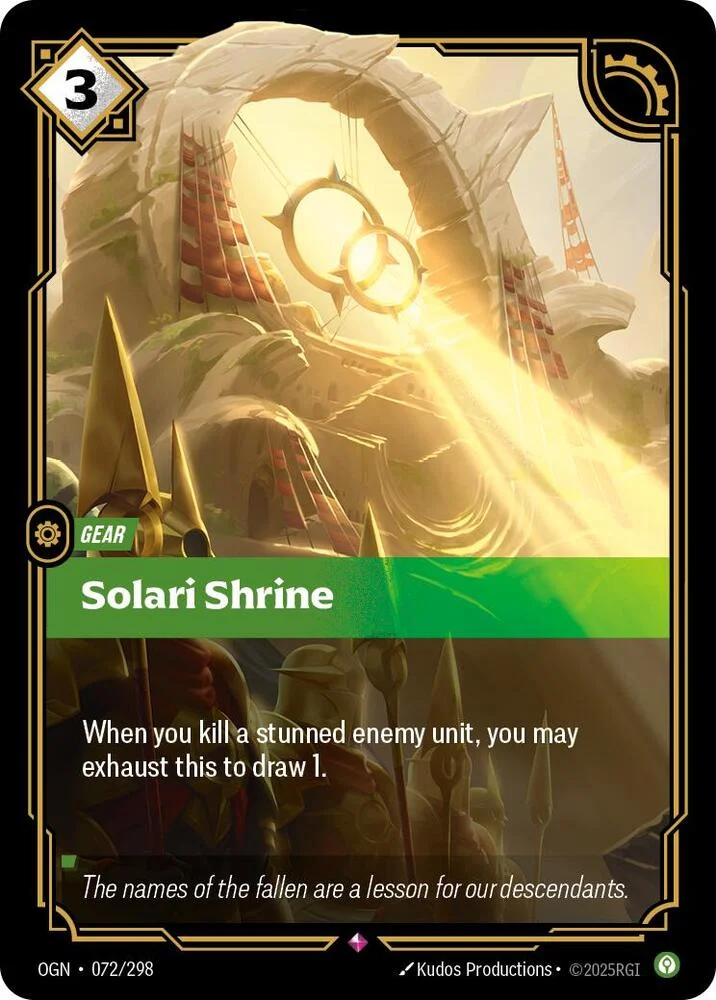 Solari Shrine 「072/298」「EN」