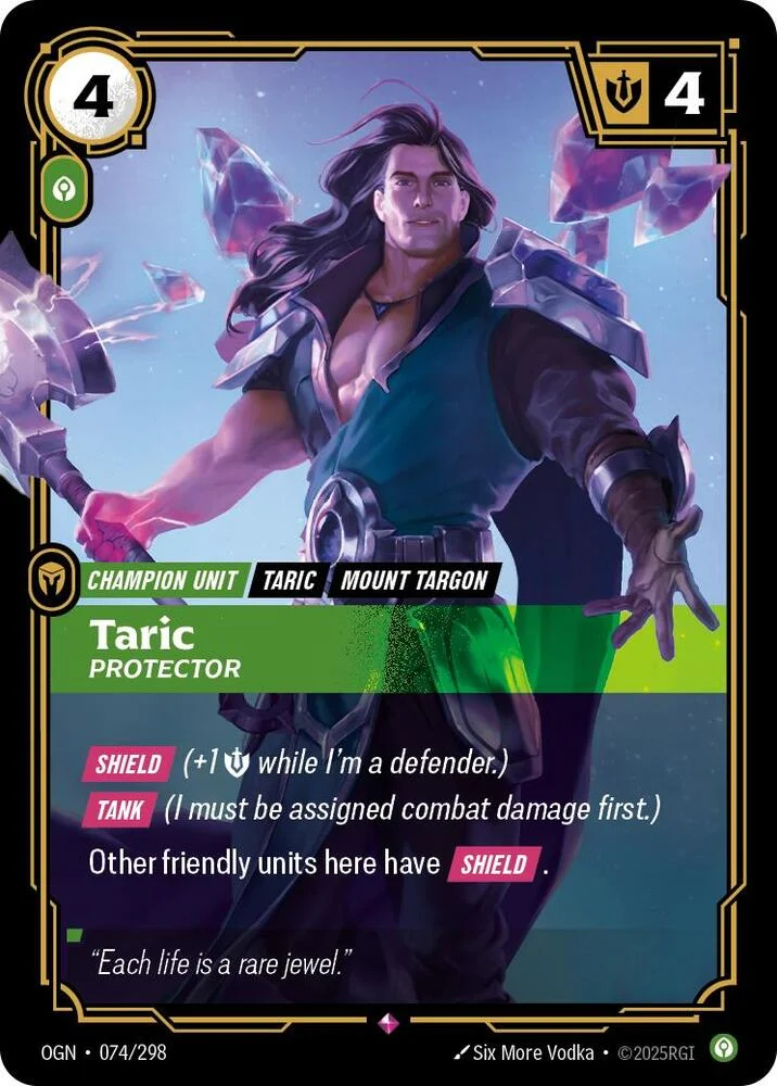 Taric Protector 「074/298」「EN」