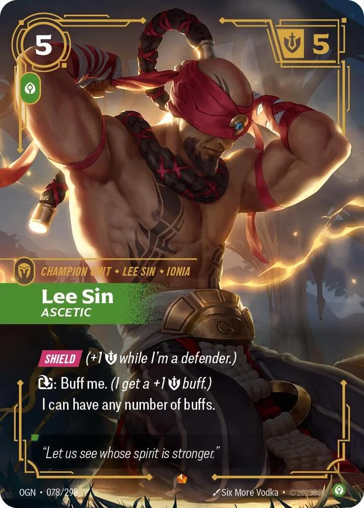 Lee Sin Ascetic 「078/298」「EN」