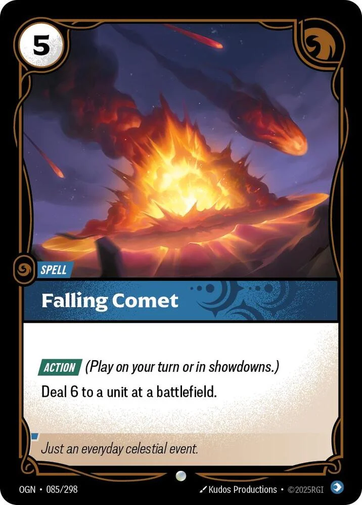 Falling Comet 「085/298」「EN」