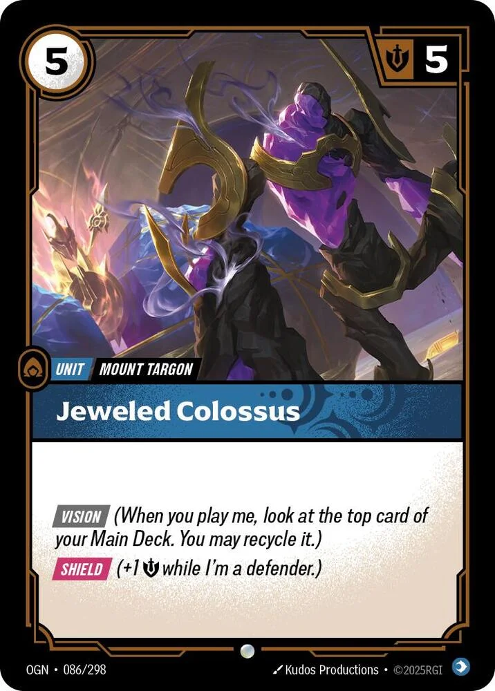 Jeweled Colossus 「086/298」「EN」