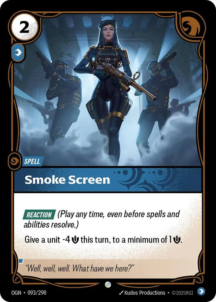 Smoke Screen 「093/298」「EN」