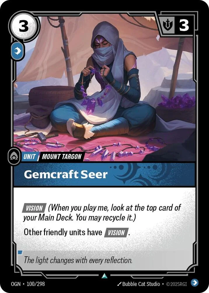 Gemcraft Seer 「100/298」「EN」