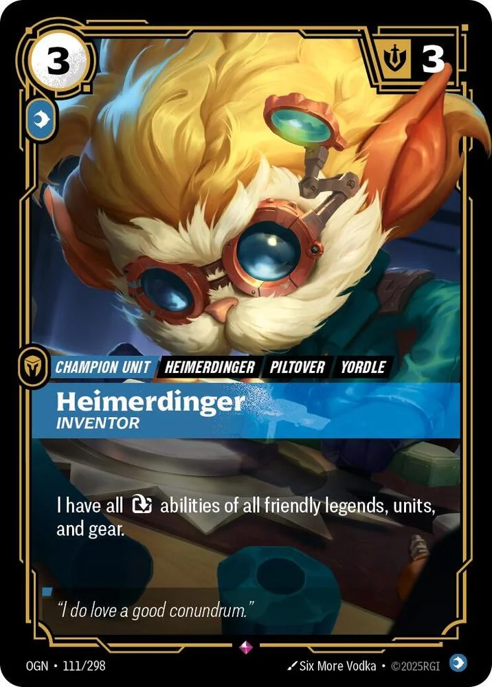 Heimerdinger Inventor 「111/298」「EN」