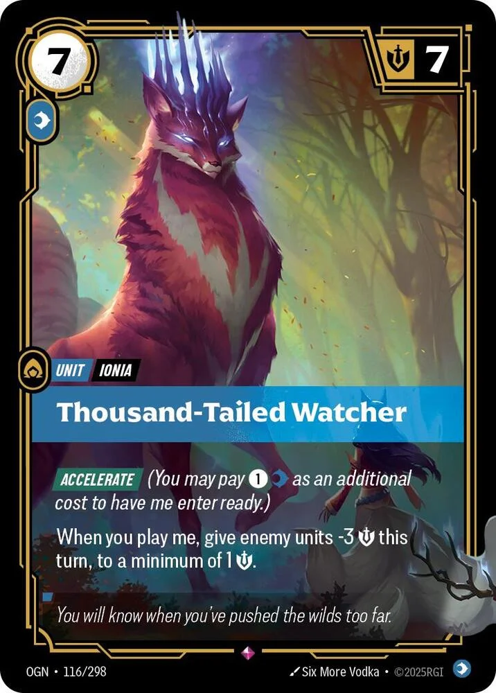 Thousand Tailed Watcher 「116/298」「EN」