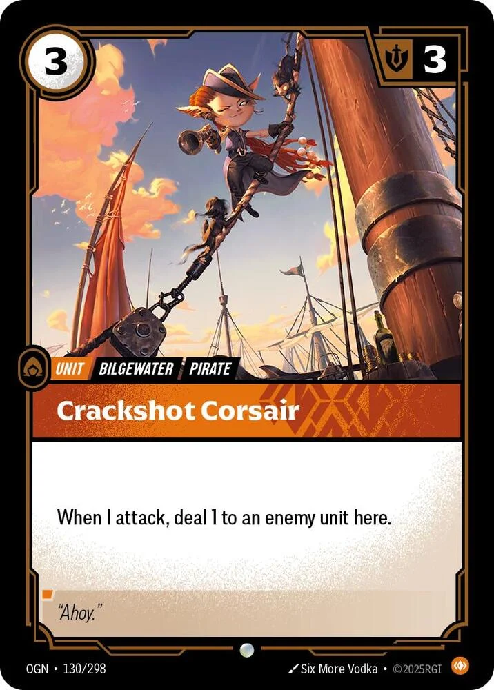 Crackshot Corsair 「130/298」「EN」