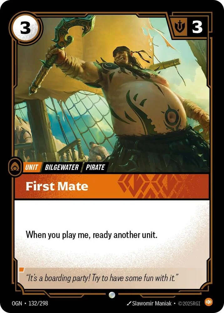 First Mate 「132/298」「EN」