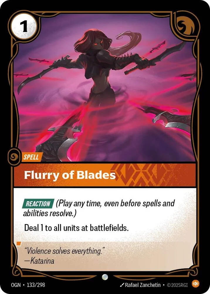 Flurry of Blades 「133/298」「EN」