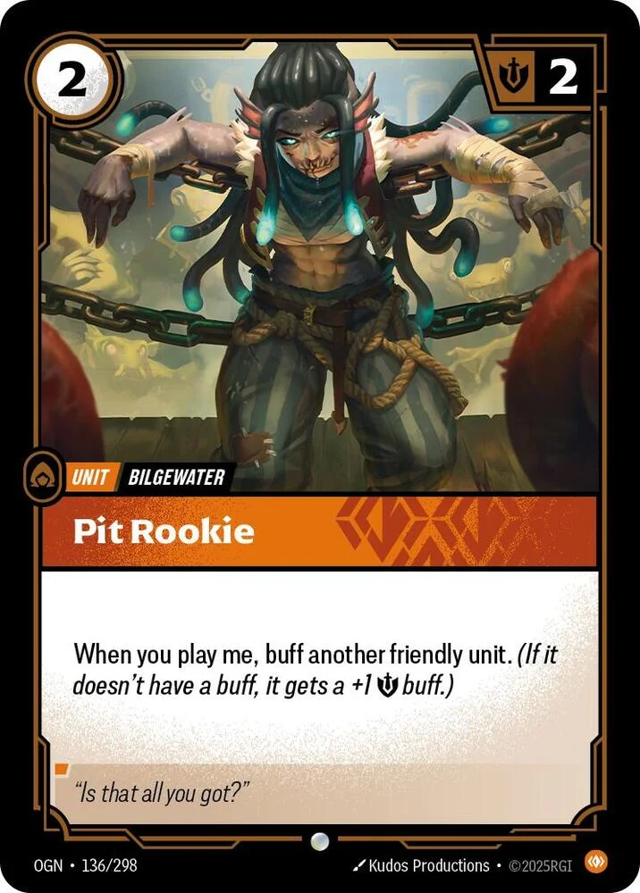 Pit Rookie 「136/298」「EN」