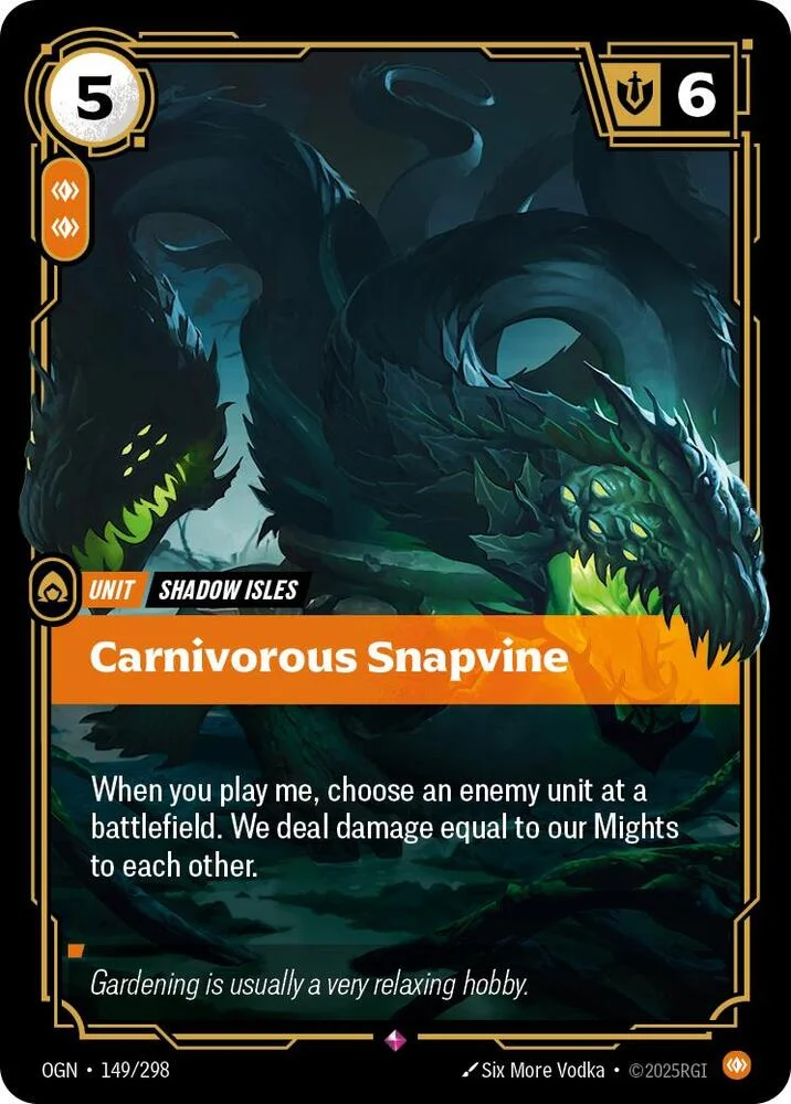 Carnivorous Snapvine 「149/298」「EN」