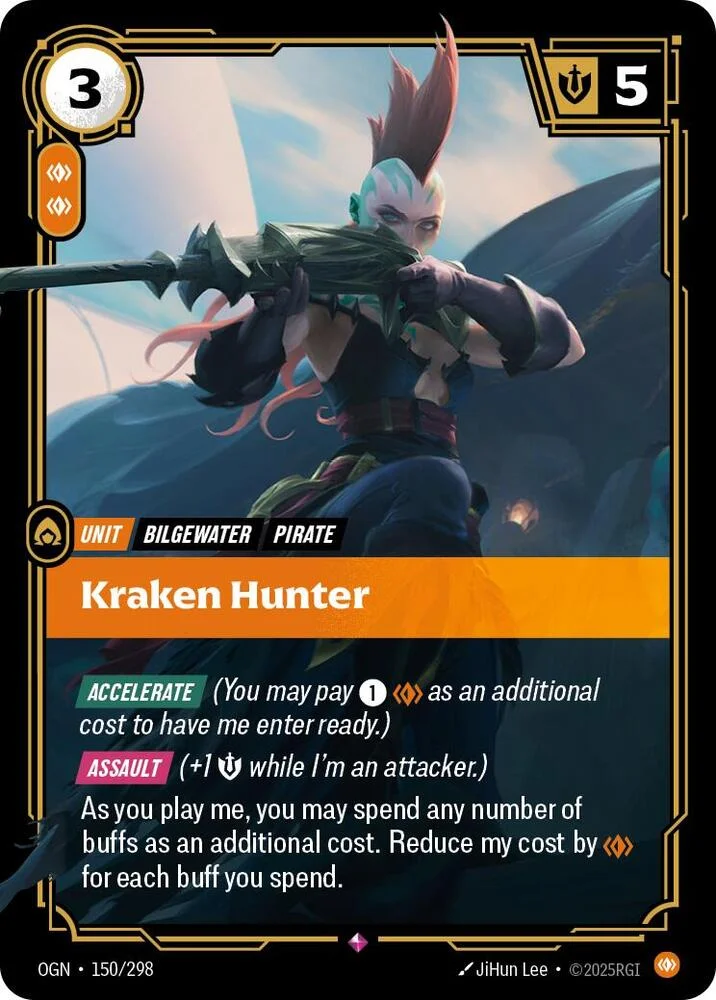 Kraken Hunter 「150/298」「EN」