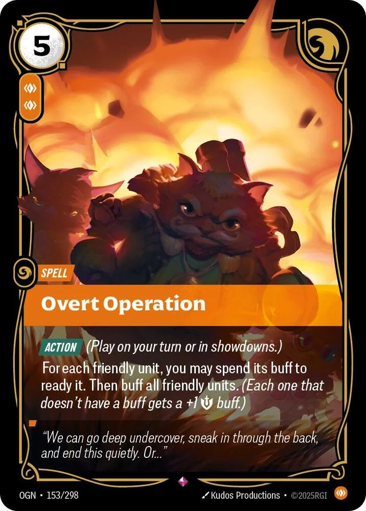 Overt Operation 「153/298」「EN」