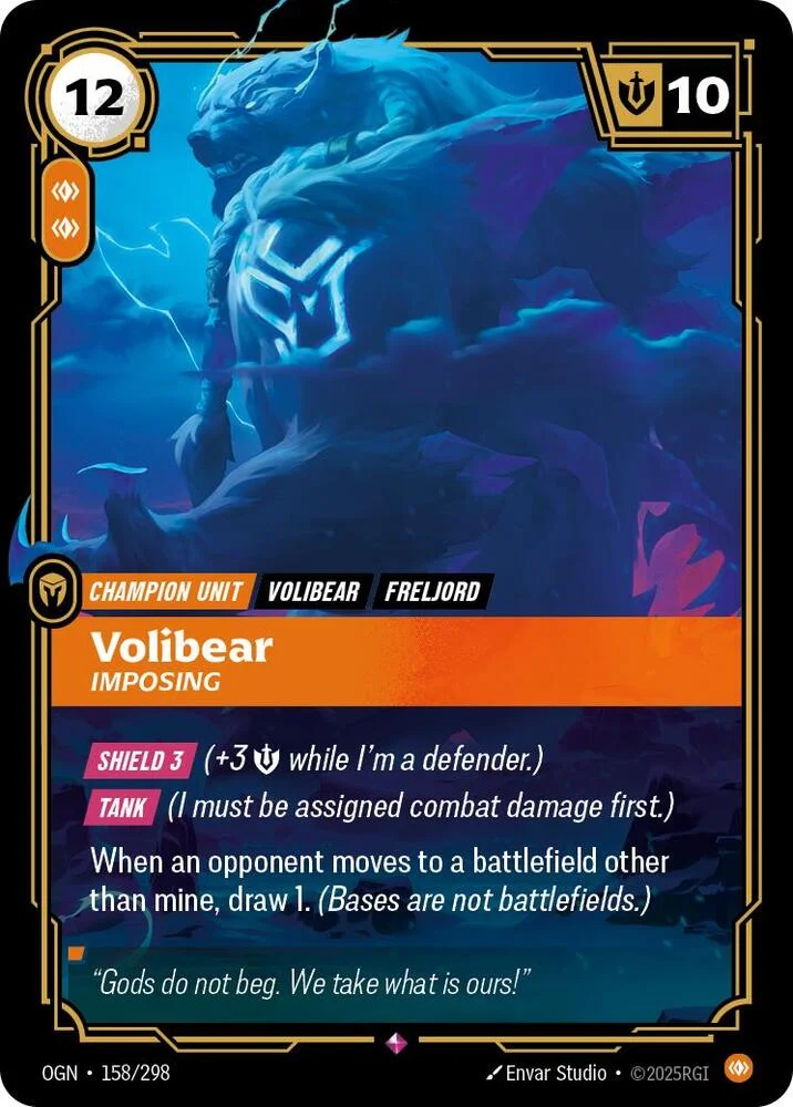 Volibear Imposing 「158/298」「EN」
