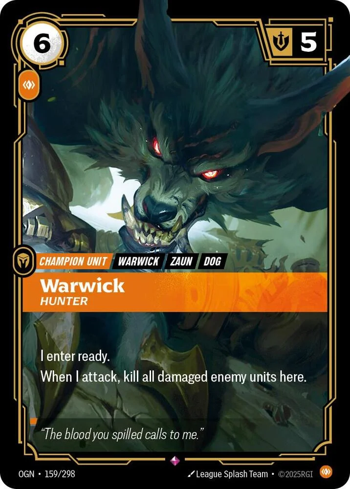 Warwick Hunter 「159/298」「EN」