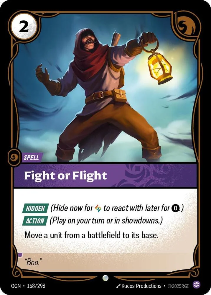 Fight or Flight 「168/298」「EN」