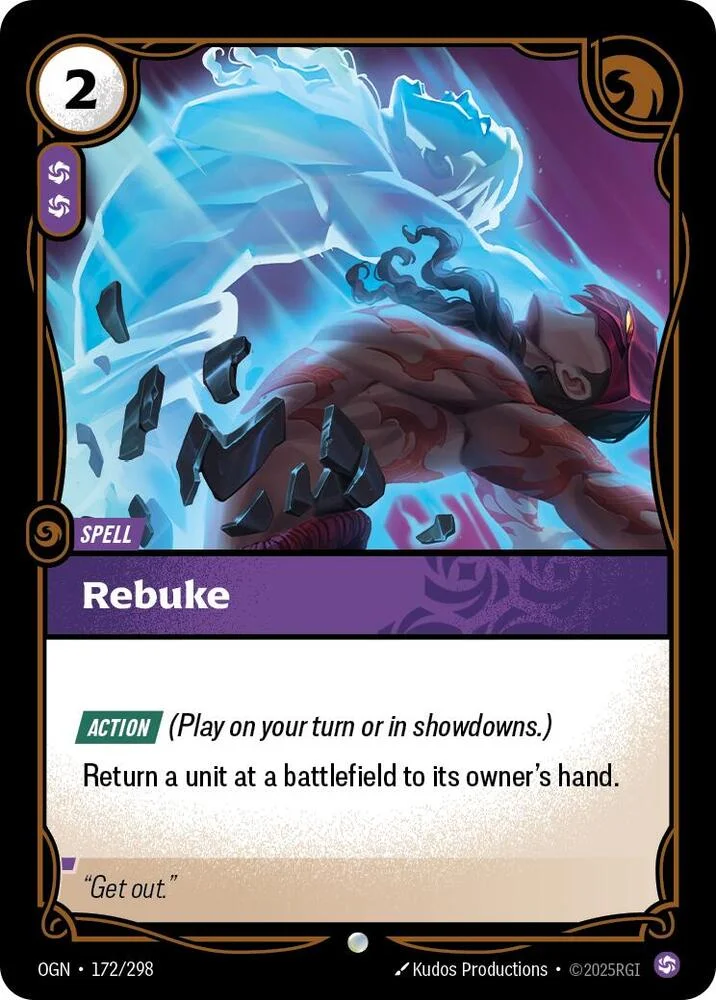 Rebuke 「172/298」「EN」