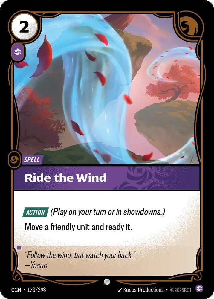Ride The Wind 「173/298」「EN」