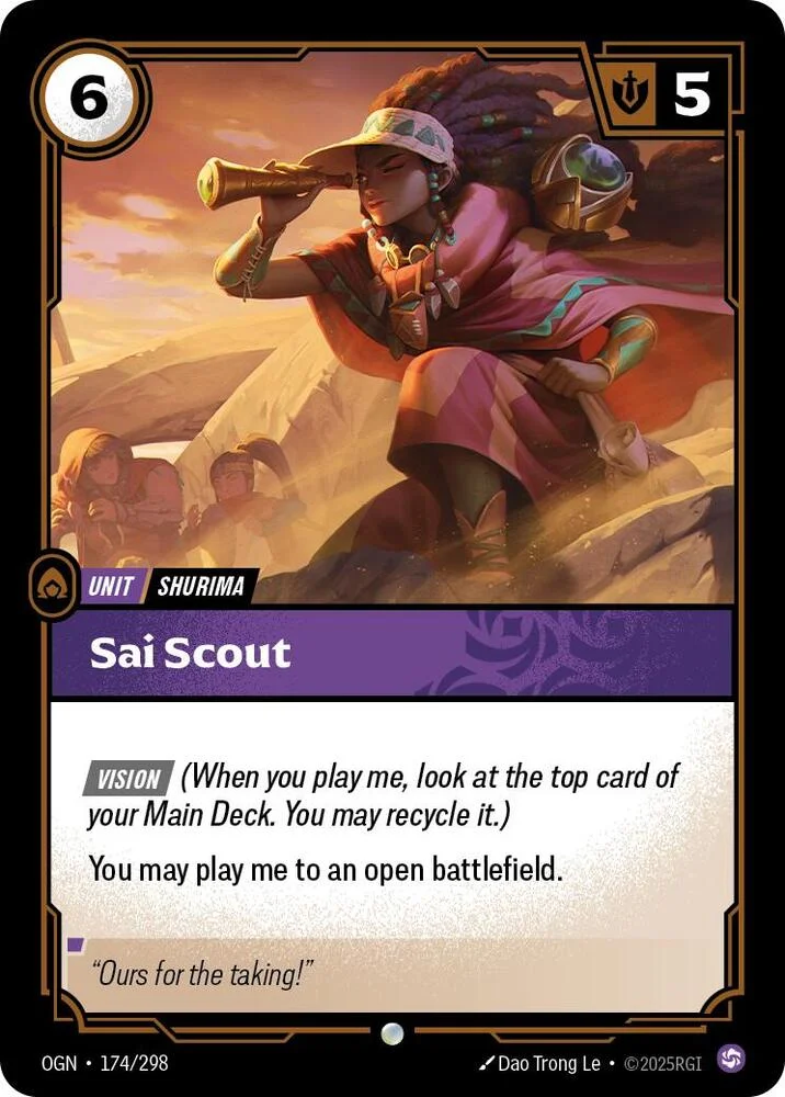 Sai Scout 「174/298」「EN」
