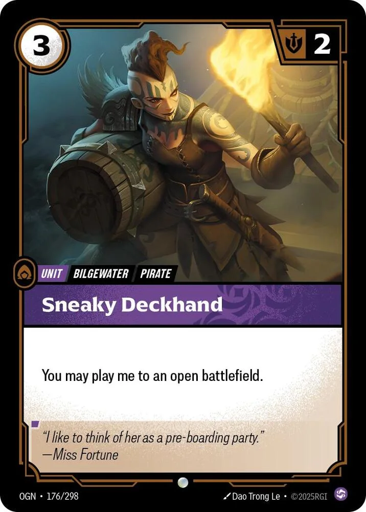Sneaky Deckhand 「176/298」「EN」