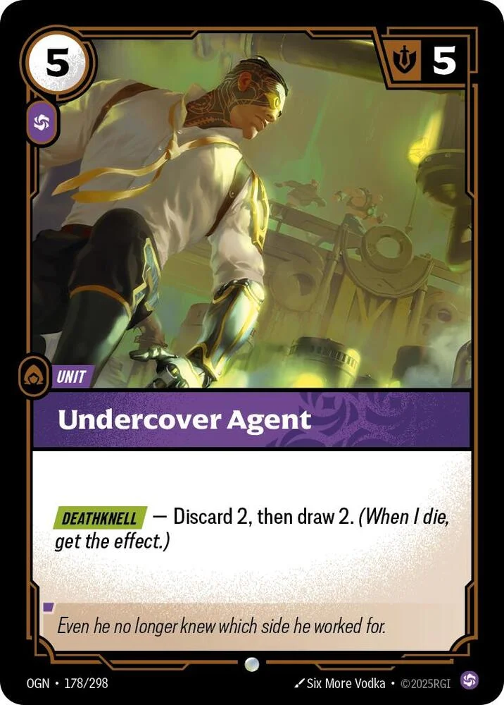Undercover Agent 「178/298」「EN」
