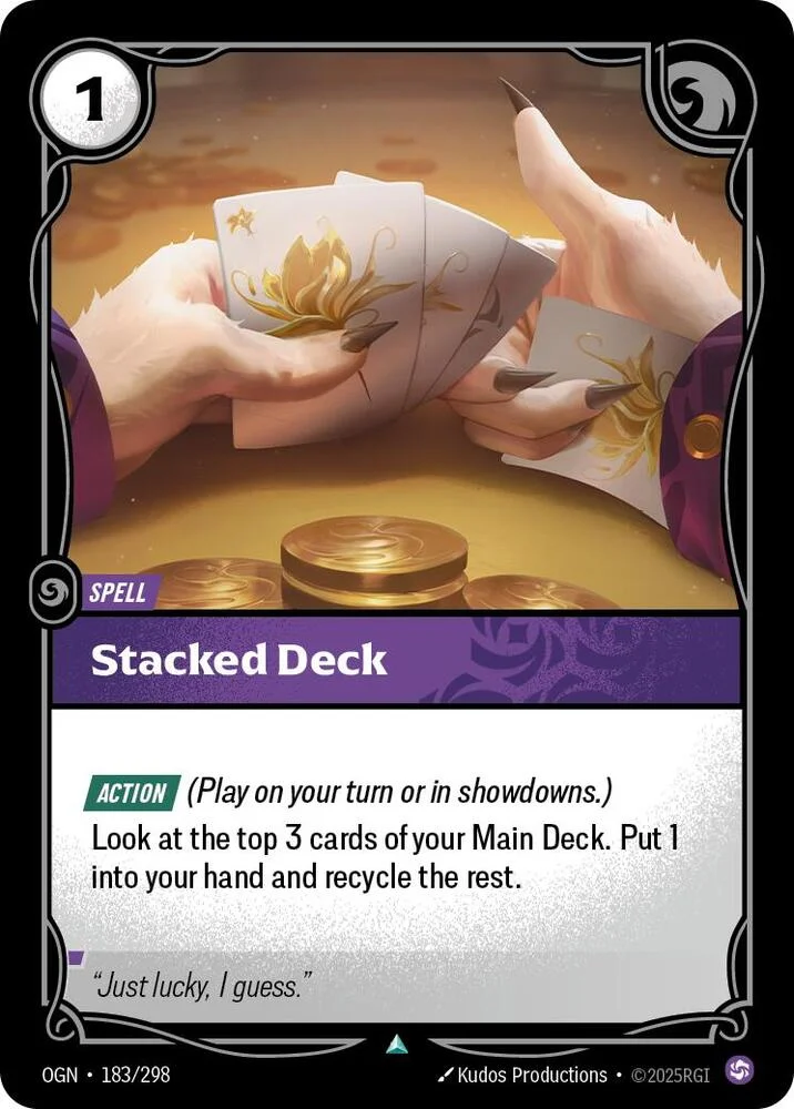 Stacked Deck 「183/298」「EN」