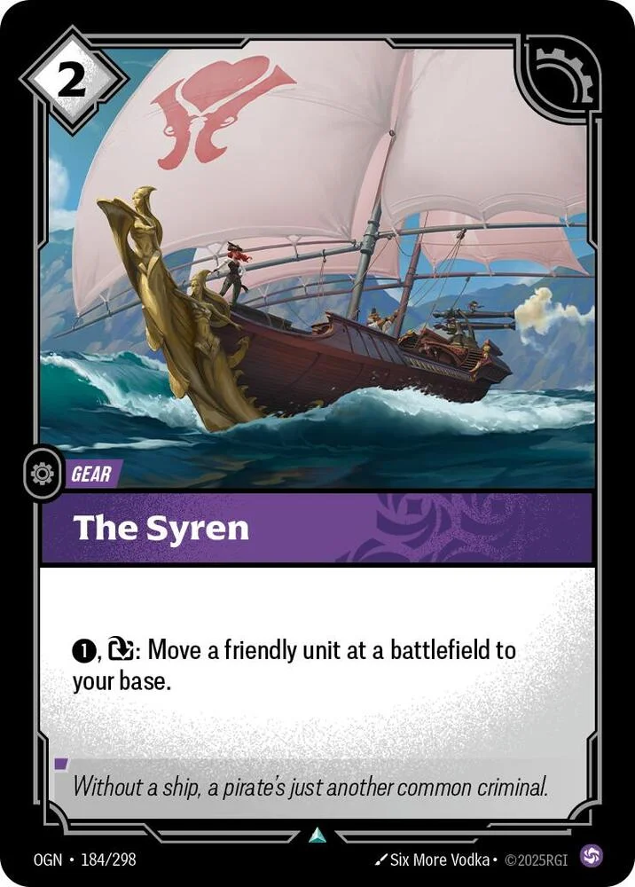The Syren 「184/298」「EN」