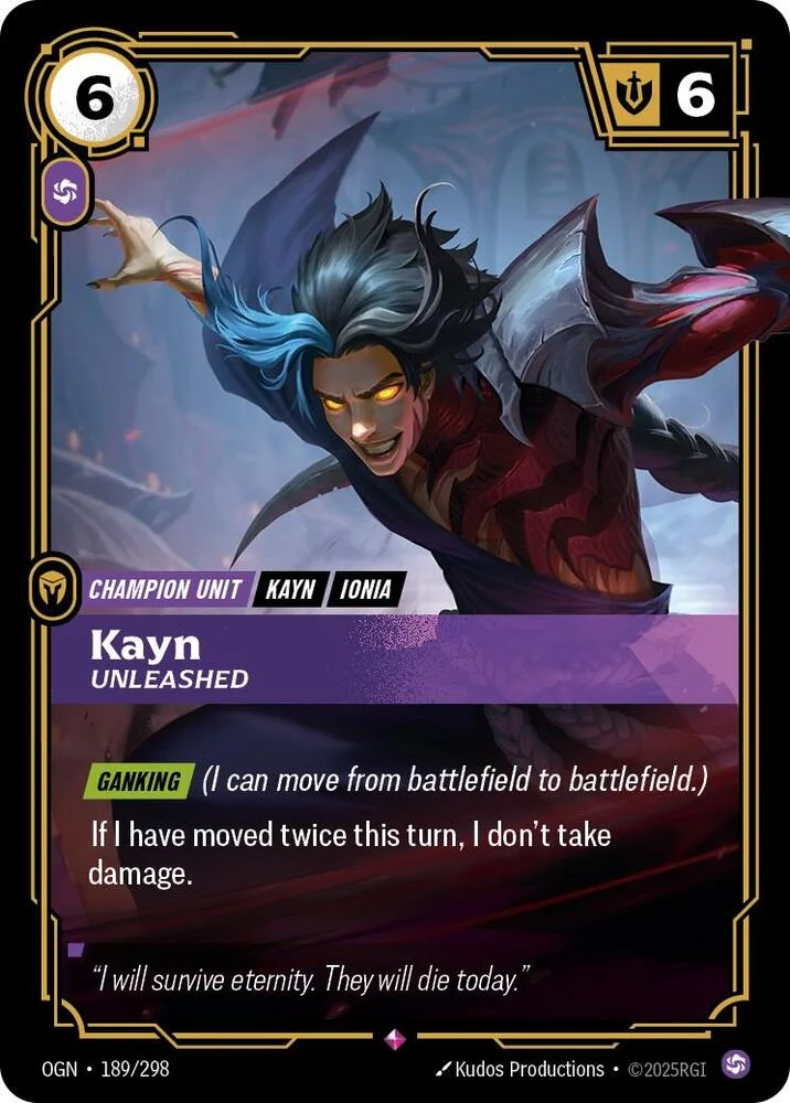 Kayn Unleashed 「189/298」「EN」