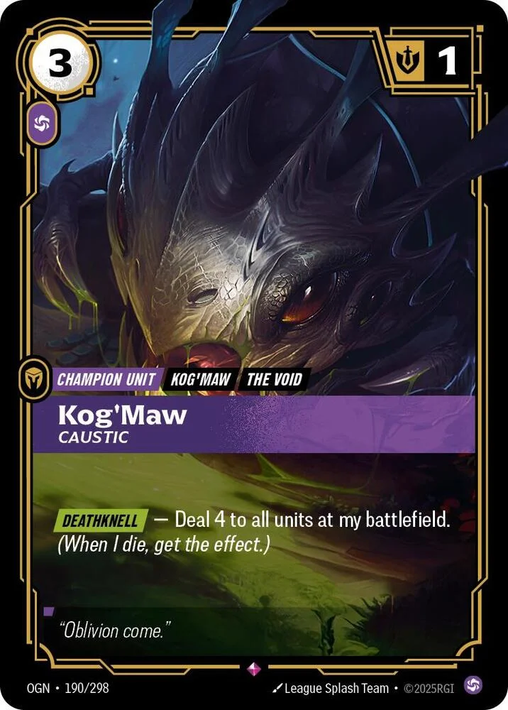 KogMaw Caustic 「190/298」「EN」
