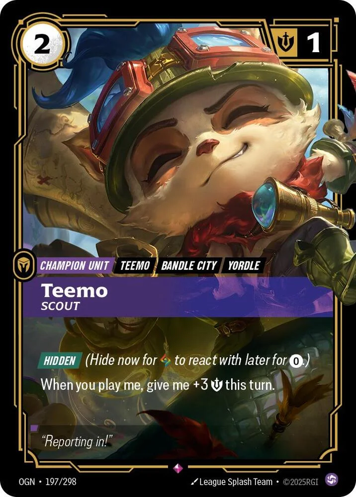 Teemo Scout 「197/298」「EN」