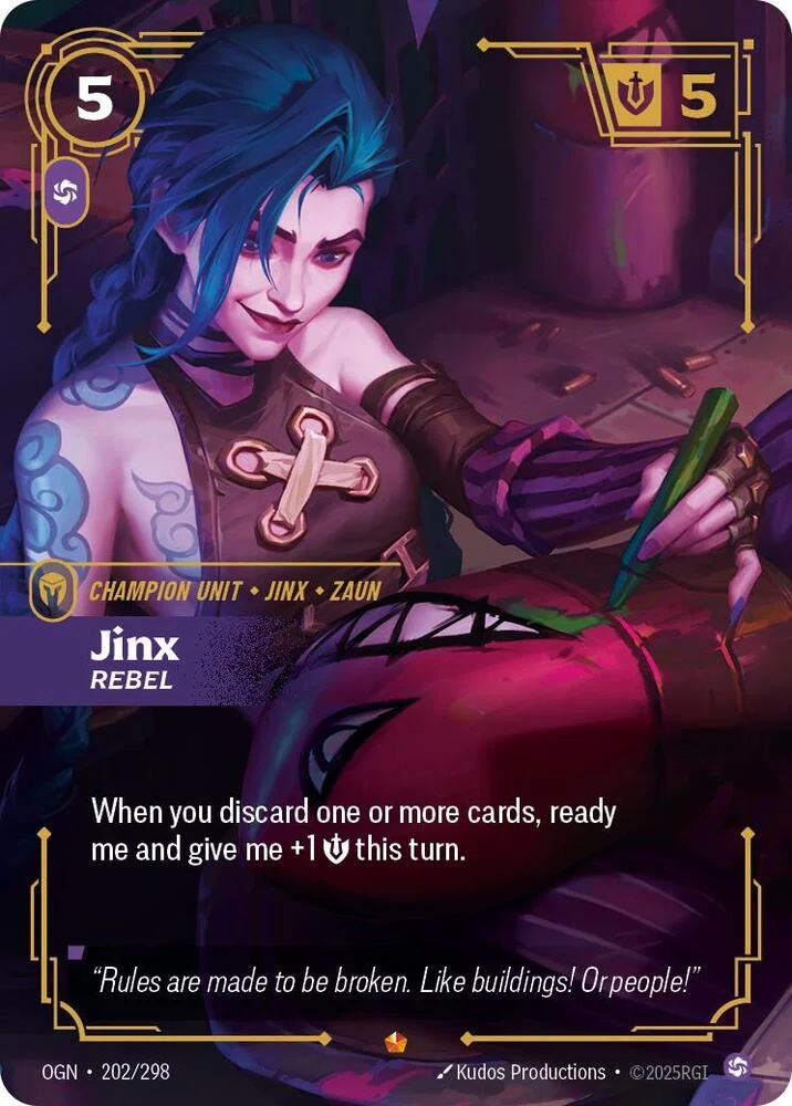 Jinx Rebel 「202/298」「EN」