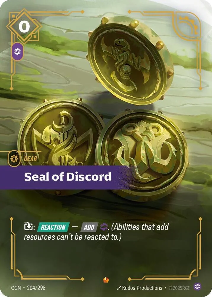 Seal of Discord 「204/298」「EN」