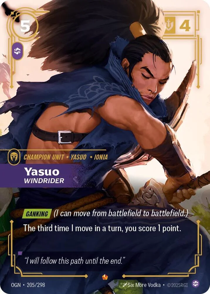 Yasuo Windrider 「205/298」「EN」