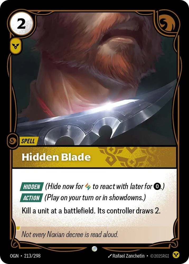 Hidden Blade 「213/298」「EN」