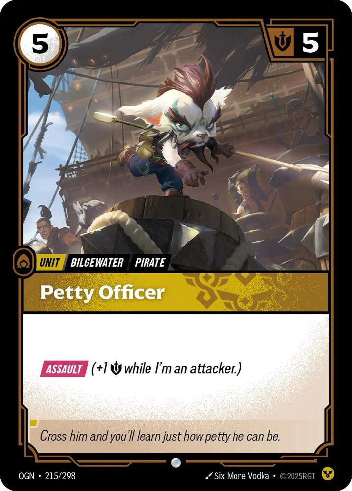 Petty Officer 「215/298」「EN」