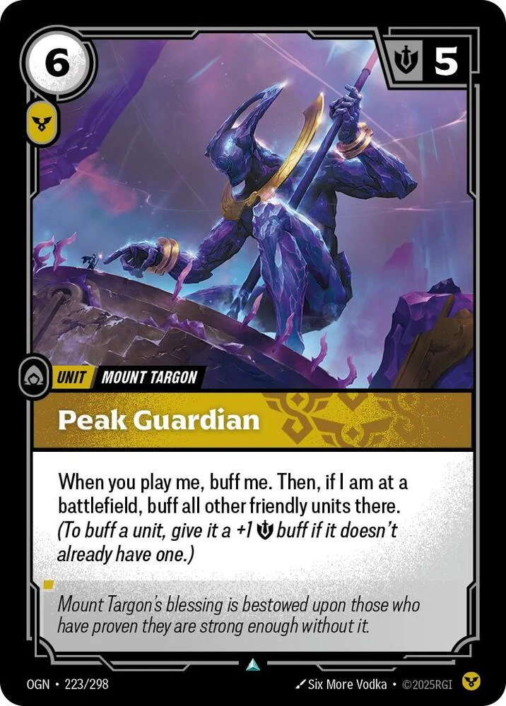Peak Guardian 「223/298」「EN」