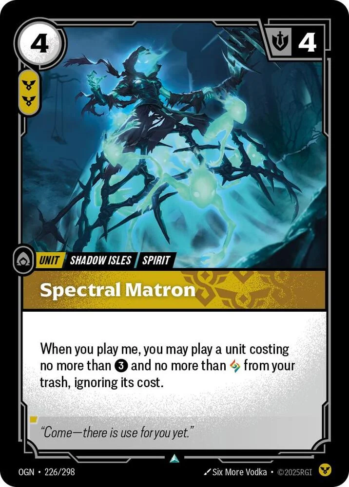 Spectral Matron 「226/298」「EN」