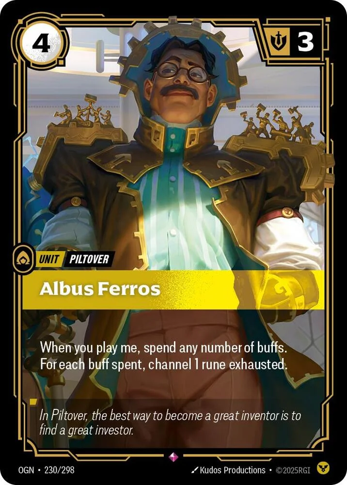 Albus Ferros 「230/298」「EN」