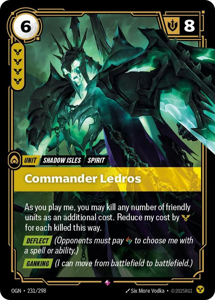 Commander Ledros 「231/298」「EN」