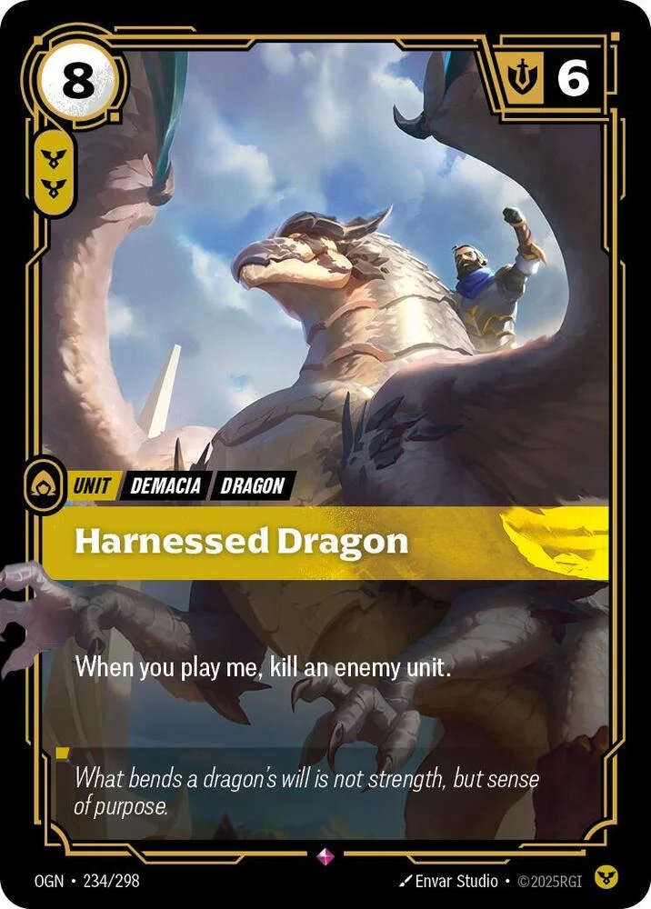 Harnessed Dragon 「234/298」「EN」