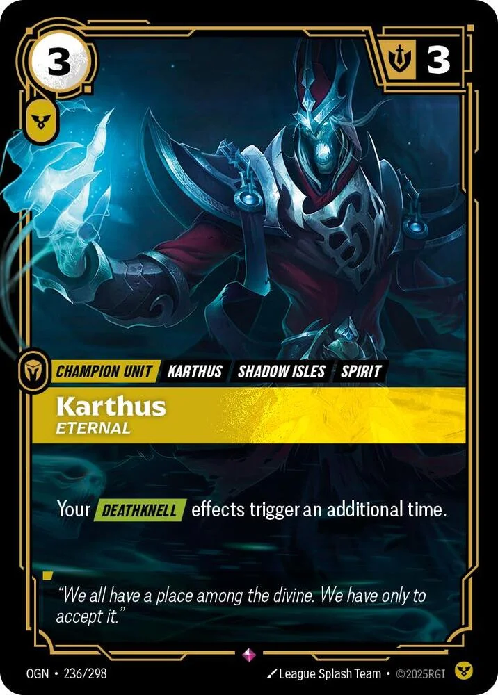 Karthus Eternal 「236/298」「EN」