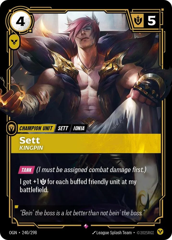 Sett Kingpin 「240/298」「EN」